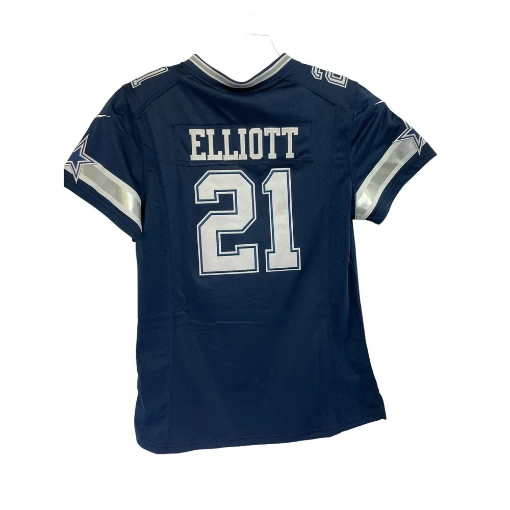 Dallas Cowboys # 21 Ezekiel Elliott Nike on Field Sz Youth  XXL Jersey X33) NWTs